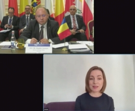President Maia Sandu delivered a greeting message to the participants of the Moldova Support Platform in Bucharest