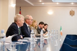 President Maia Sandu discussed Moldovan-Irish relations with the Minister of Foreign Affairs and Defense of Ireland