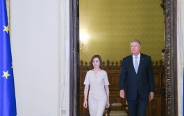 President Maia Sandu discussed about ways to ensure the country's energy security with her Romanian counterpart Klaus Iohannis