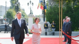 Президент Майя Санду обсудила со своим румынским коллегой Клаусом Йоханнисом проблему обеспечения энергетической безопасности страны