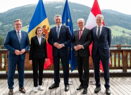 Выступление Президента Майи Санду на открытии Альпбахского европейского Форума 2022 года «Новая Европа»