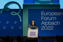 Президент Майя Санду на Европейском форуме Альпбах: «Борьба с дезинформацией, укрепление энергетической безопасности, совместная борьба с коррупцией и расширение миротворческого проекта ЕС являются четырьмя определяющими аспектами для Европы завтрашнего д