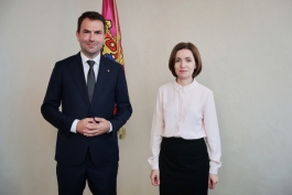 Președinta Maia Sandu a discutat cu conducerea Partidului „Uniunea Salvați România”