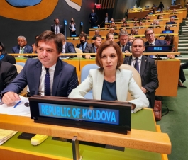 Президент Майя Санду приняла участие в открытии 77-й Генеральной ассамблеи ООН
