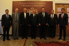 Președintele Republicii Moldova, Nicolae Timofti, a vizitat Curtea Constituțională