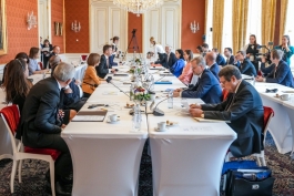 Președinta Maia Sandu la Summitul CPE de la Praga: „Statele europene trebuie să lucreze împreună pentru restabilirea ordinii internaționale bazate pe reguli”