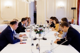 Президент Майя Санду провела встречу с премьером Словакии Эдуардом Хегером