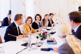 Relațiile cu Benelux, discutate de șefa statului cu Prim-miniștrii Belgiei, Luxemburgului și Țărilor de Jos