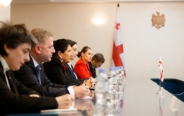 Președinta Maia Sandu a avut o întrevedere cu Președinta Georgiei, Salome Zurabișvili