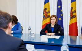Președinta Maia Sandu s-a întâlnit cu membrii delegației UE la Comitetul Parlamentar de Asociere Republica Moldova - Uniunea Europeană