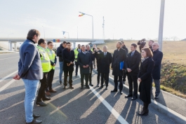 Președinta Maia Sandu a vizitat localitățile Satu Nou și Porumbrei, din Cimișlia și a participat la deschiderea unui drum nou în zonă