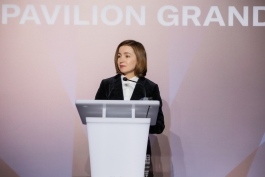 Președinta Maia Sandu a participat la deschiderea Pavilionului American, în cadrul Mediacor