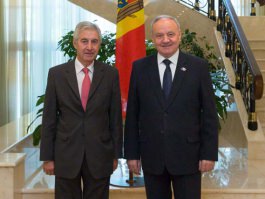 Președintele Republicii Moldova, Nicolae Timofti, a avut o întrevedere cu Josep Casadevall, vicepreședintele Curții Europene pentru Drepturile Omului