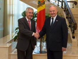 Președintele Republicii Moldova, Nicolae Timofti, a avut o întrevedere cu Josep Casadevall, vicepreședintele Curții Europene pentru Drepturile Omului