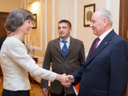Președintele Nicolae Timofti a avut o întrevedere cu Laura Tuck, vicepreședintele Băncii Mondiale pentru Europa și Asia Centrală