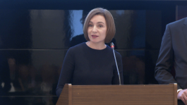 Președinta Maia Sandu, de Ziua Națională a României:  „Și pe o parte, și pe cealaltă a Prutului, oamenii își doresc să trăiască în pace și libertate, într-o casă europeană comună prosperă”