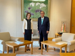 Cooperarea moldo-japoneză, discutată de Președinta Maia Sandu cu membrii Parlamentului nipon