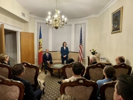 Președinta Maia Sandu s-a întâlnit cu moldovenii stabiliți în Statele Unite