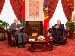 Președintele Nicolae Timofti a avut o întrevedere cu președintele Republicii Belarus, Alexandr Lukașenko