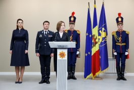 Șefa statului a transmis un mesaj de felicitare cu prilejul Zilei Poliției Naționale