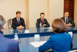 Президент Майя Санду встретилась с представителями французского бизнес-сообщества