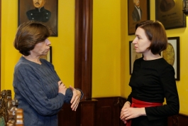 Președinta Maia Sandu s-a întâlnit cu Ministra pentru Europa și Afaceri Externe a Franței, Catherine Colonna