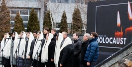Discursul Președintei Maia Sandu la mitingul de comemorare a victimelor Holocaustului