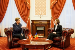 The Head of State met the Prime Minister of the Kingdom of Denmark, Mette Frederiksen