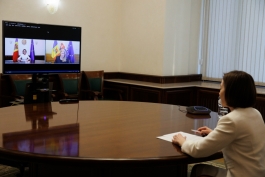 Глава государства поговорила по телефону с Президентом Словацкой Республики   Зузаной Чапутовой
