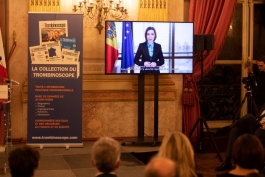 Президент Майя Санду названа Европейской личностью 2022 года в ходе вручения премий Trombinoscope во Франции
