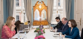 Președinta Maia Sandu s-a întâlnit la München cu Prim-ministra Estoniei, Kaja Kallas