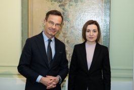 Глава государства обсудила с Премьер-министром Швеции Улофом Кристерссоном двусторонние отношения между странами