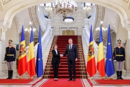 President Maia Sandu at the meeting with Romanian President Klaus Iohannis: "Today, more than ever, we feel Romania's strong support"