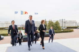 Президент Майя Санду встретилась с председателем Палаты депутатов Марчелом Чолаку: «Румыния была для нас настоящей опорой стабильности»