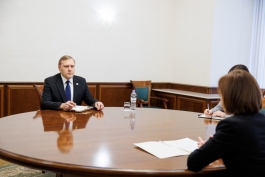 Șefa statului a discutat cu Ambasadorul Ucrainei, Marko Șevcenko, în contextul marcării unui an de la invazia rusă