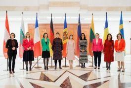 Президент Майя Санду обсудила перспективы европейской интеграции с министрами и государственными секретарями 8 европейских стран
