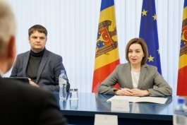 Moldova-IMF collaboration discussed by President Maia Sandu and Alfred Kammer, Director of the Fund's European Department