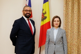 Cooperation with the United Kingdom was discussed by President Maia Sandu and the head of the British diplomacy