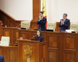 Выступление Президента Республики Молдова Майи Санду на пленарном заседании Парламента: В 2030 году Республика Молдова должна стать страной-членом Европейского Союза
