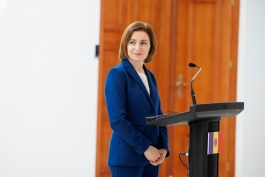 Declarația de presă a Președintei Republicii Moldova, Maia Sandu, după întrevederea cu Președintele Consiliului European, Charles Michel