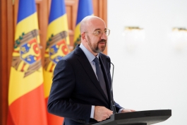 The head of state had a meeting with the President of the European Council, Charles Michel