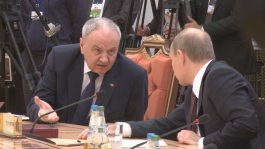 Moldovan president attends summit in Minsk