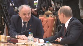 Moldovan president attends summit in Minsk