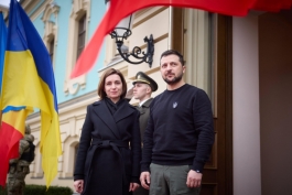 Глава государства и ее киевский коллега обсудили молдо-украинское сотрудничество