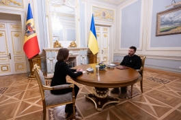 The head of state and her counterpart from Kyiv discussed the Moldovan-Ukrainian collaborationî