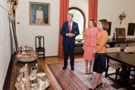 Președinta Maia Sandu a avut o întrevedere cu Majestatea Sa Margareta Custodele Coroanei române și Alteța Sa Regală Principele Radu