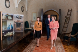 Президент Майя Санду встретилась с Ее Величеством Маргаретой, Хранительницей Румынской Короны, и Его Королевским Высочеством Принцем Раду