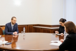Глава государства встретилась с послом Европейского Союза Янисом Мажейксом