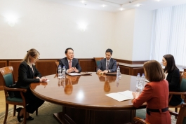 The head of state met with the Ambassador of the Republic of Korea to Moldova, Kim Hyung-tae