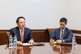 Șefa statului s-a întâlnit cu Ambasadorul Republicii Coreea în Republica Moldova, Kim Hyung-tae 
